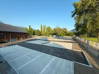 RAINA Rasenliner mit Verschiebesicherung grau glatt L 60 cm B 40 cm H 10 cm