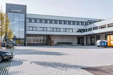 VS 5 Schwerlast Ökostein mit Verschiebesicherung englisch pal. grau glatt gefast L 22.5 cm B 22.5 cm H 10.8 cm