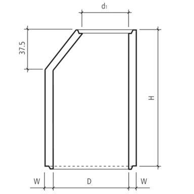 RIKO® Schachtring mit Konus