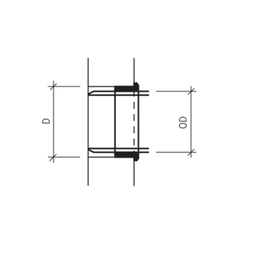 Bearbeitungszuschlag für Kernbohrungen
