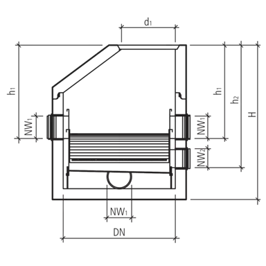 friwa<sup>®</sup>-rain 3P Volumenfilterschacht VF