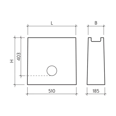BIRCOplus Rinnen NW 100 Liniensinkkästen