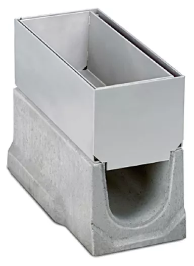 BIRCO Rinnen, Schlitz- und Spülkastenaufsätze 4 mm NW 150