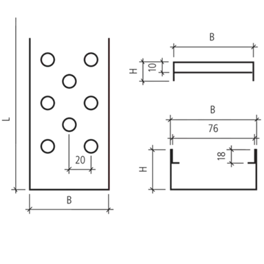 TERRAZZA Rinnen NW 80