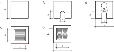 Dachwassersammler quadratisch