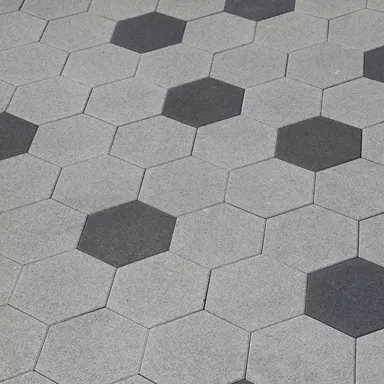 OMEGA<sup>®</sup> Sechseckpflastersteine gefast glatt