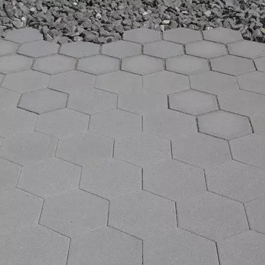 OMEGA<sup>®</sup> Sechseckpflastersteine gefast glatt