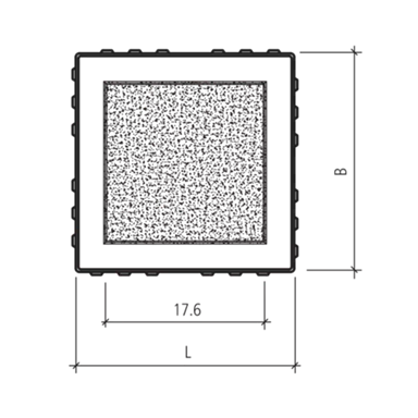 CARENA<sup>®</sup> JG JUSTGREEN Sickersteine fino gefast