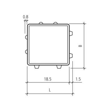 CLASSIC<sup>®</sup> SPLITT Ökosteine gefast