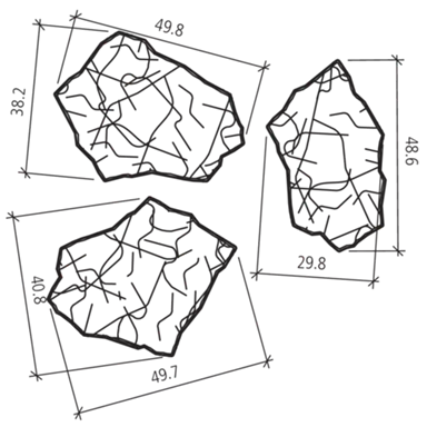 HACIENDA<sup>®</sup> CAMINOS polygonales Plattensystem