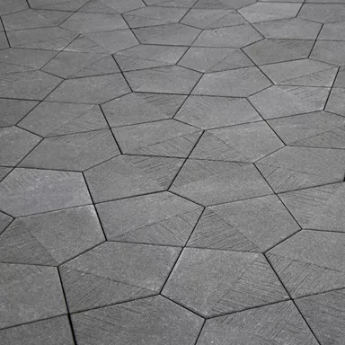 5-Eck Pflasterplatte