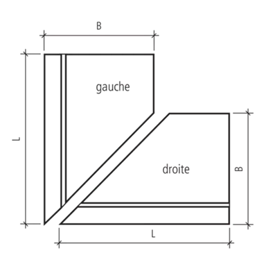 EXACTA<sup>®</sup> Winkelplatten Eckstücke gestrahlt