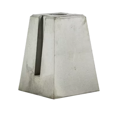 Betonsockel konisch