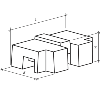 UNIVERSAL Gewichtsstein
