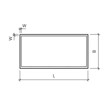 PICCOLO Pflanzentröge rechteckig