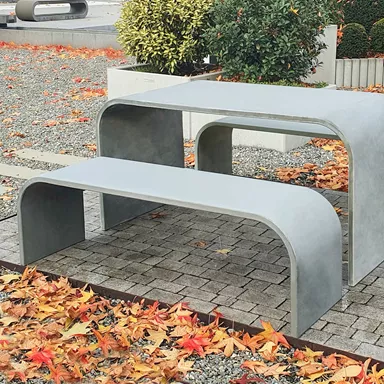 BRAENDI Bank und Hocker light