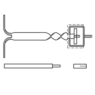 Schalldämm-Spiralanker