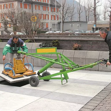 PRESTO Plattenverlegegerät