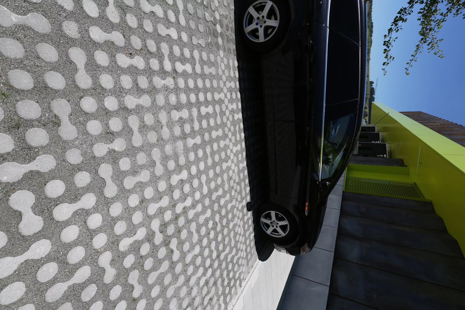 LUNIX Rasengitterstein grau glatt L 53.2 cm 39.9 cm H 12 cm