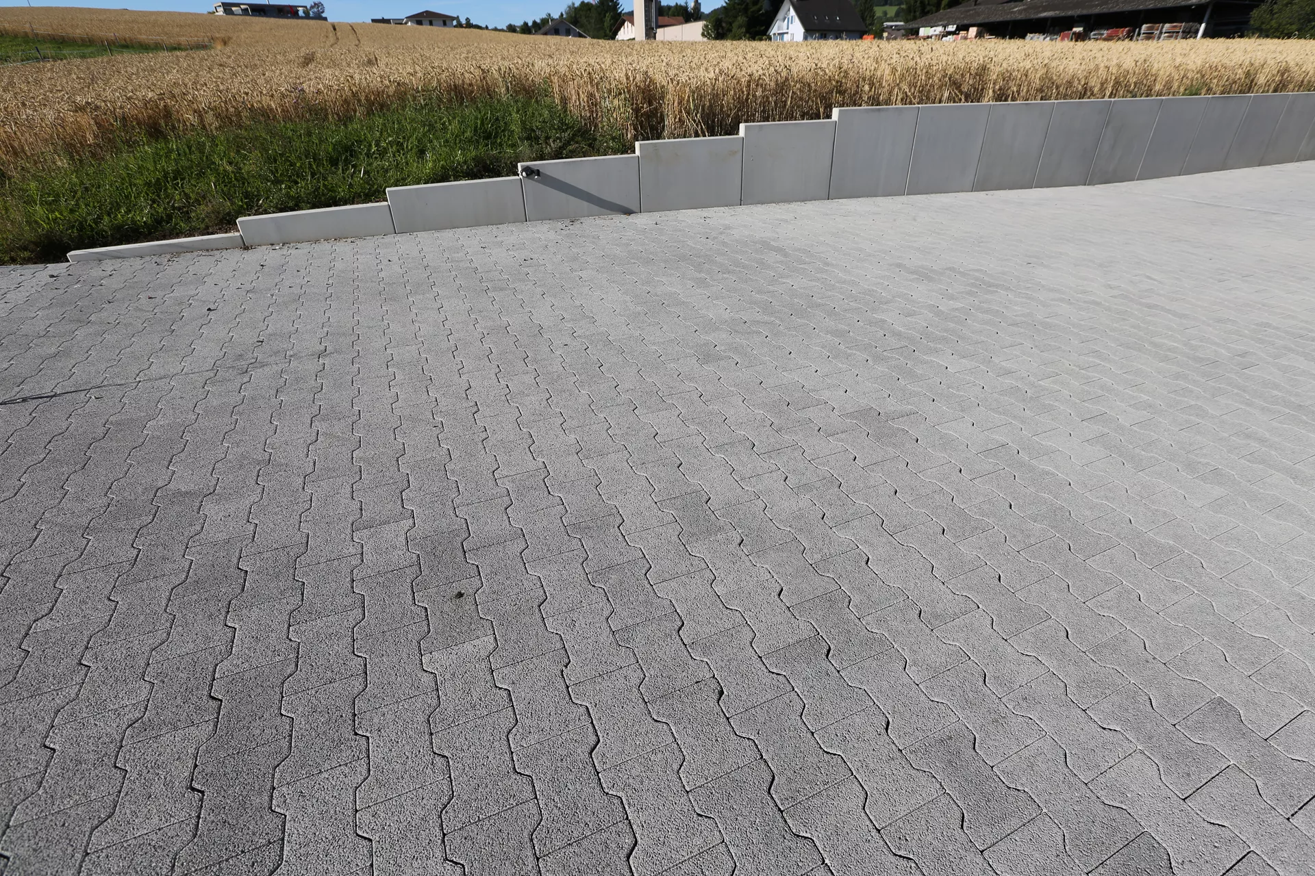 H Sickerstein Normalstein grau fein gefast L 20 cm B 16.5 cm H 8 cm