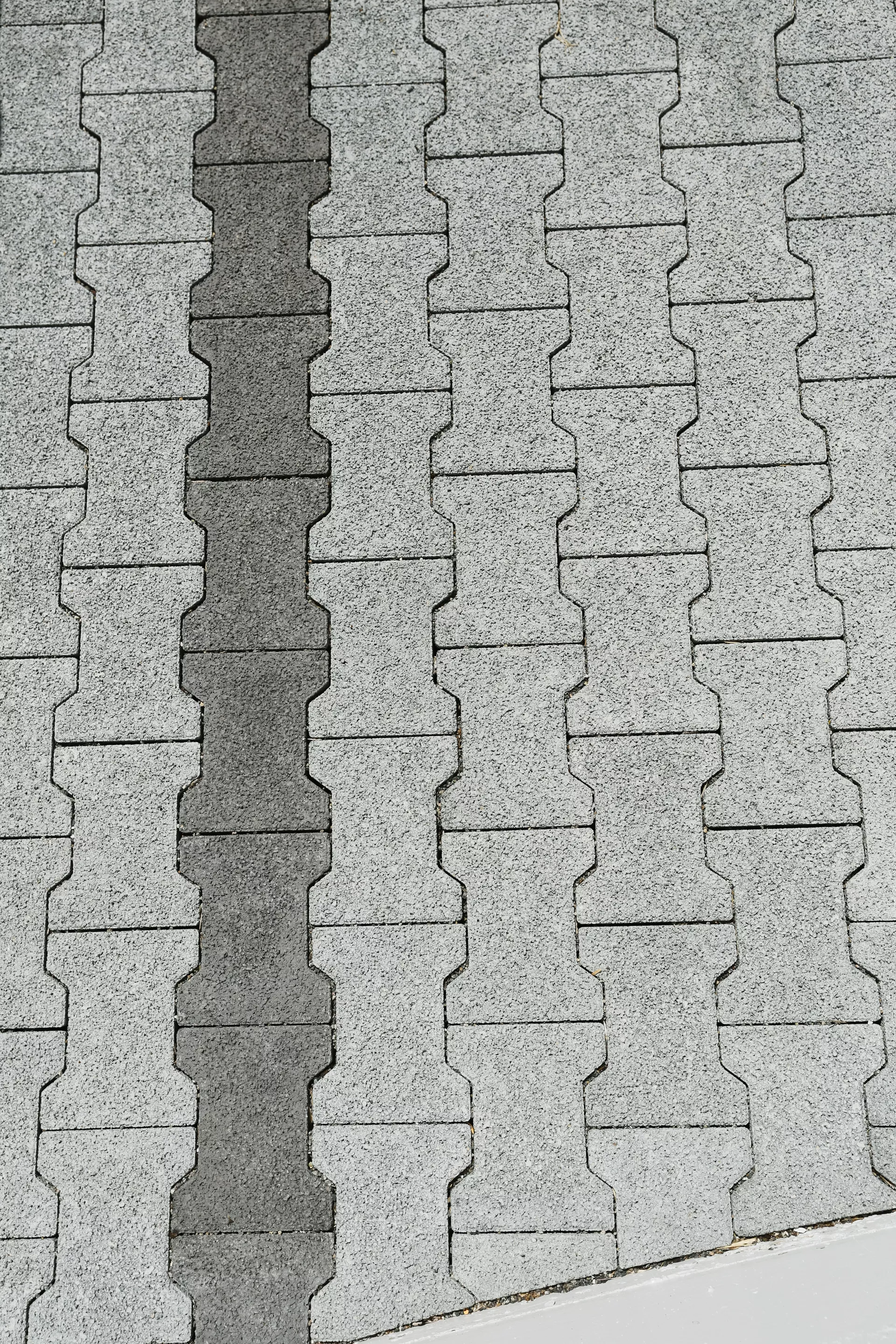 H Sickerstein Normalstein grau fein gefast L 20 cm B 16.5 cm H 8 cm