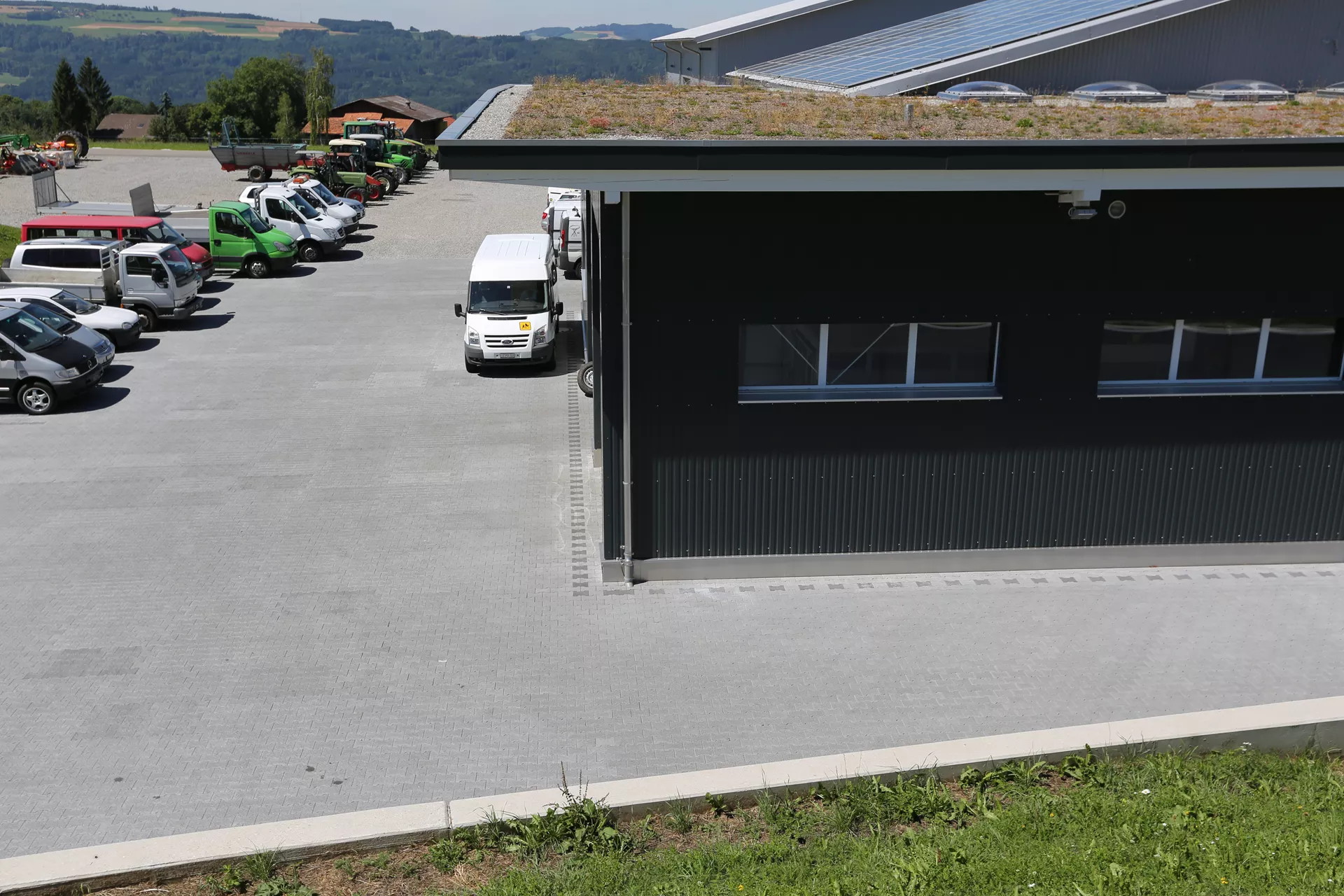 H Sickerstein Normalstein grau fein gefast L 20 cm B 16.5 cm H 8 cm