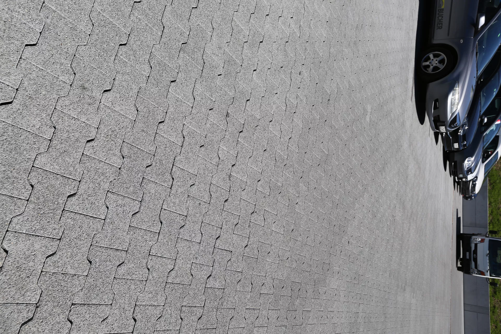 H Sickerstein Normalstein grau fein gefast L 20 cm B 16.5 cm H 8 cm