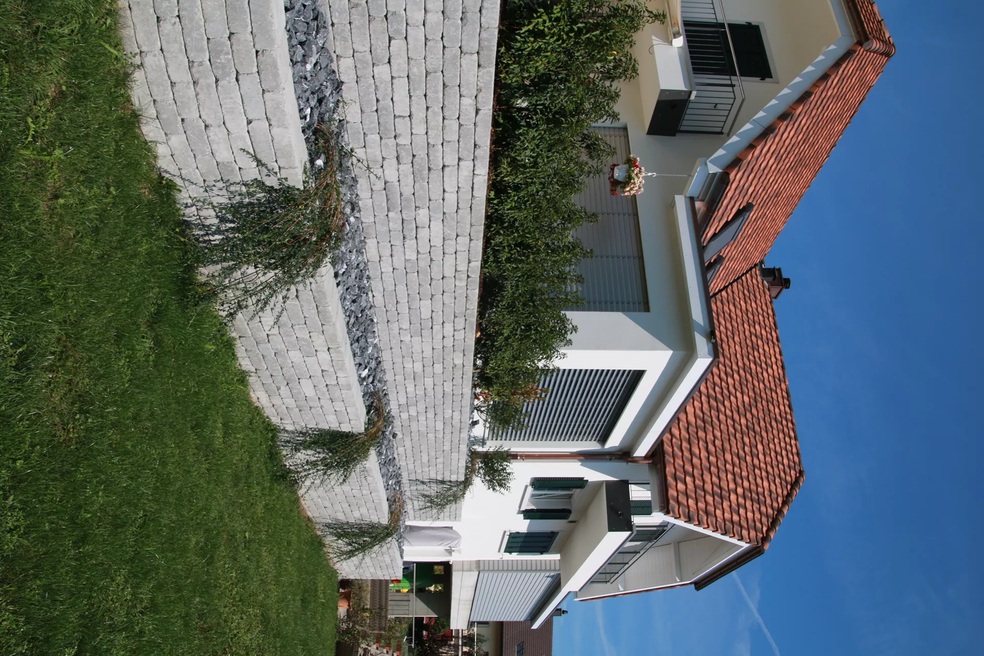 CUATRO Mauersteine Kanten gebrochen naturgrau L 20-35 cm B 25 cm H 15 cm