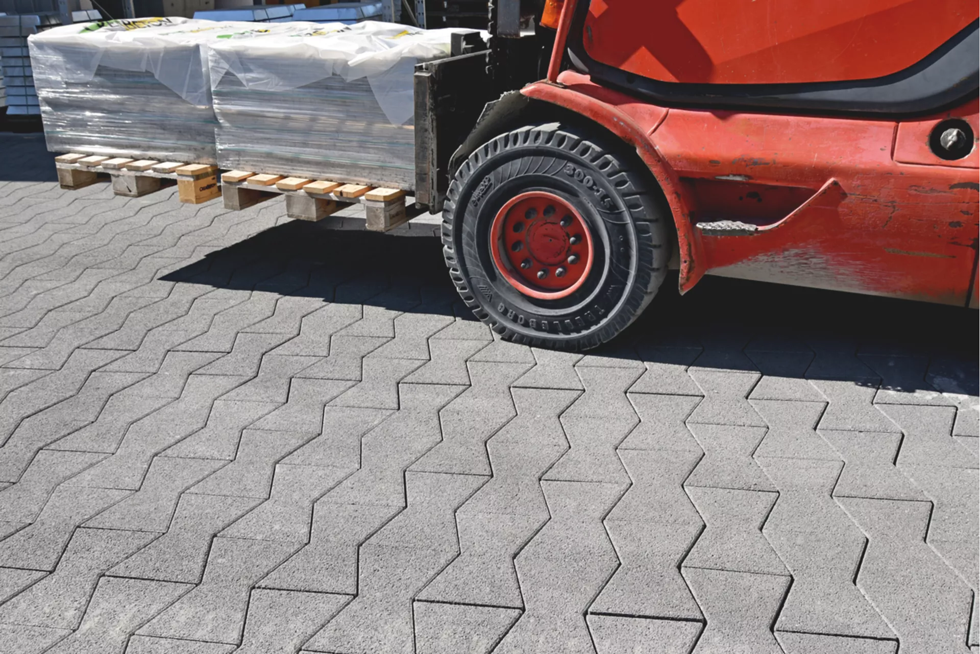 FILTROTEC Sickerstein mit Nockenverbund grau gefast L 37.1 cm B 24 cm H 12 cm