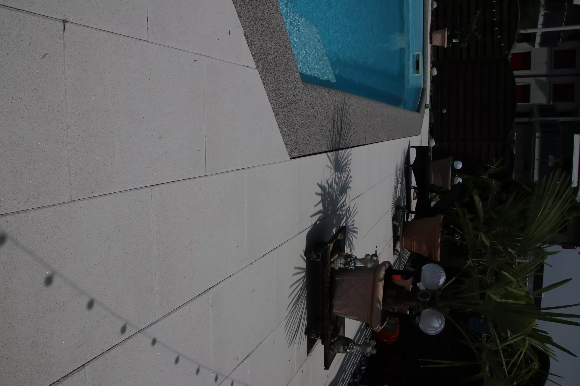 ESTRELLA Gehwegplatte weiss strukturiert gestrahlt gefast L 50 cm B 50 cm H 4 cm