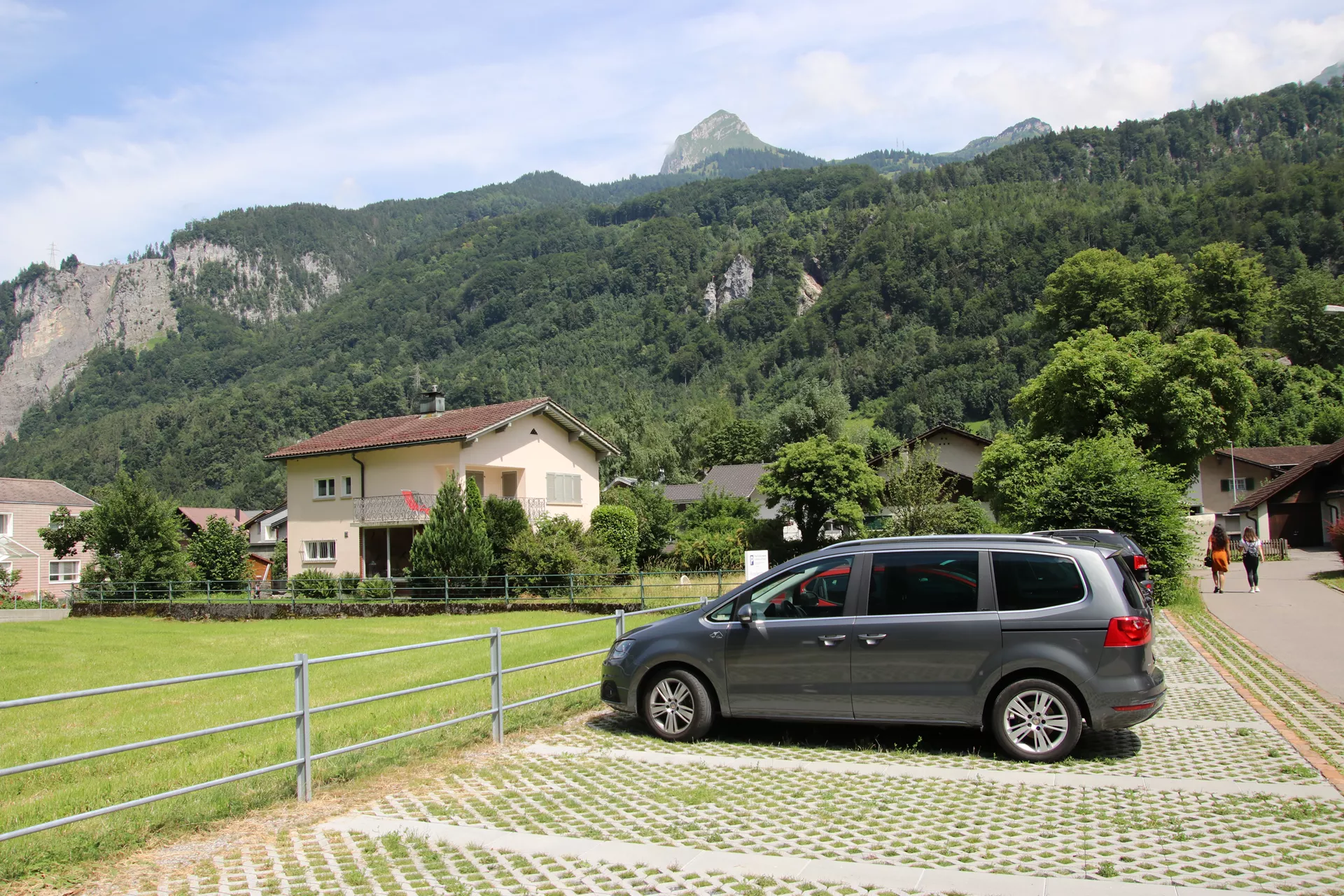 GRISON Rasengitterstein mit Nocken grau glatt L 60.2 cm B 40.2 cm H 8 cm