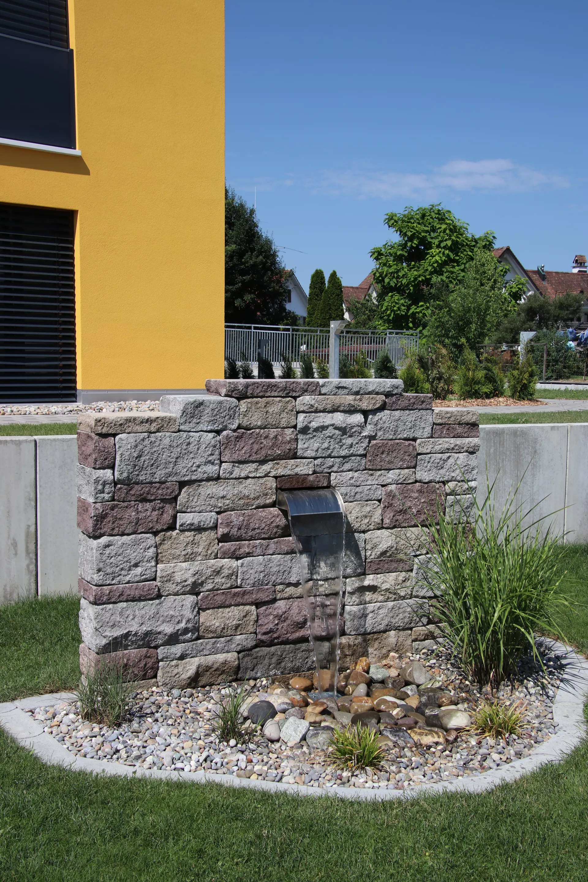 SANTURO Burgruinenmauer 2-seitig gespalten Burgruinen-Mix L 30-50 cm B 25 cm
