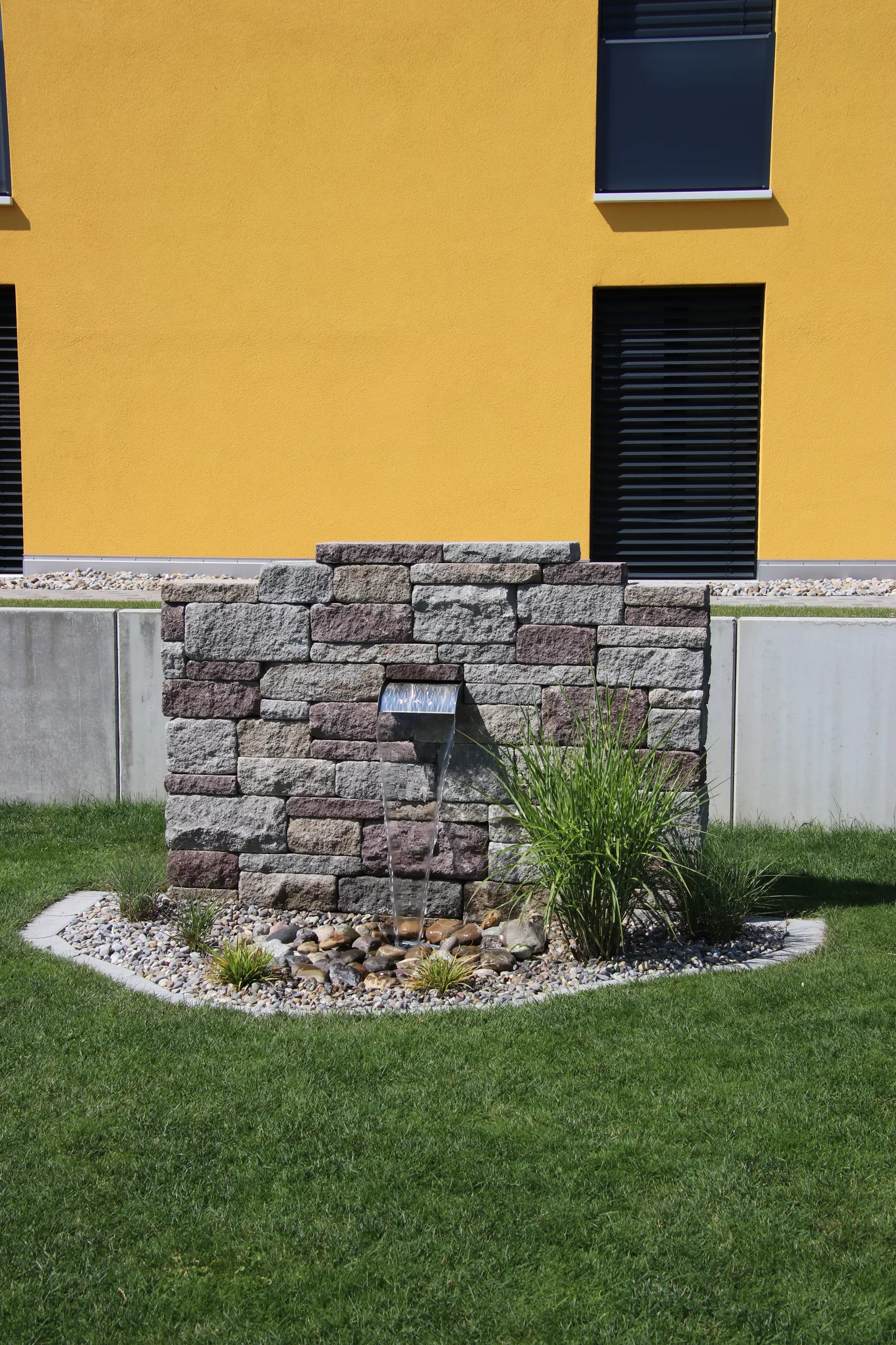 SANTURO Burgruinenmauer 2-seitig gespalten Burgruinen-Mix L 30-50 cm B 25 cm
