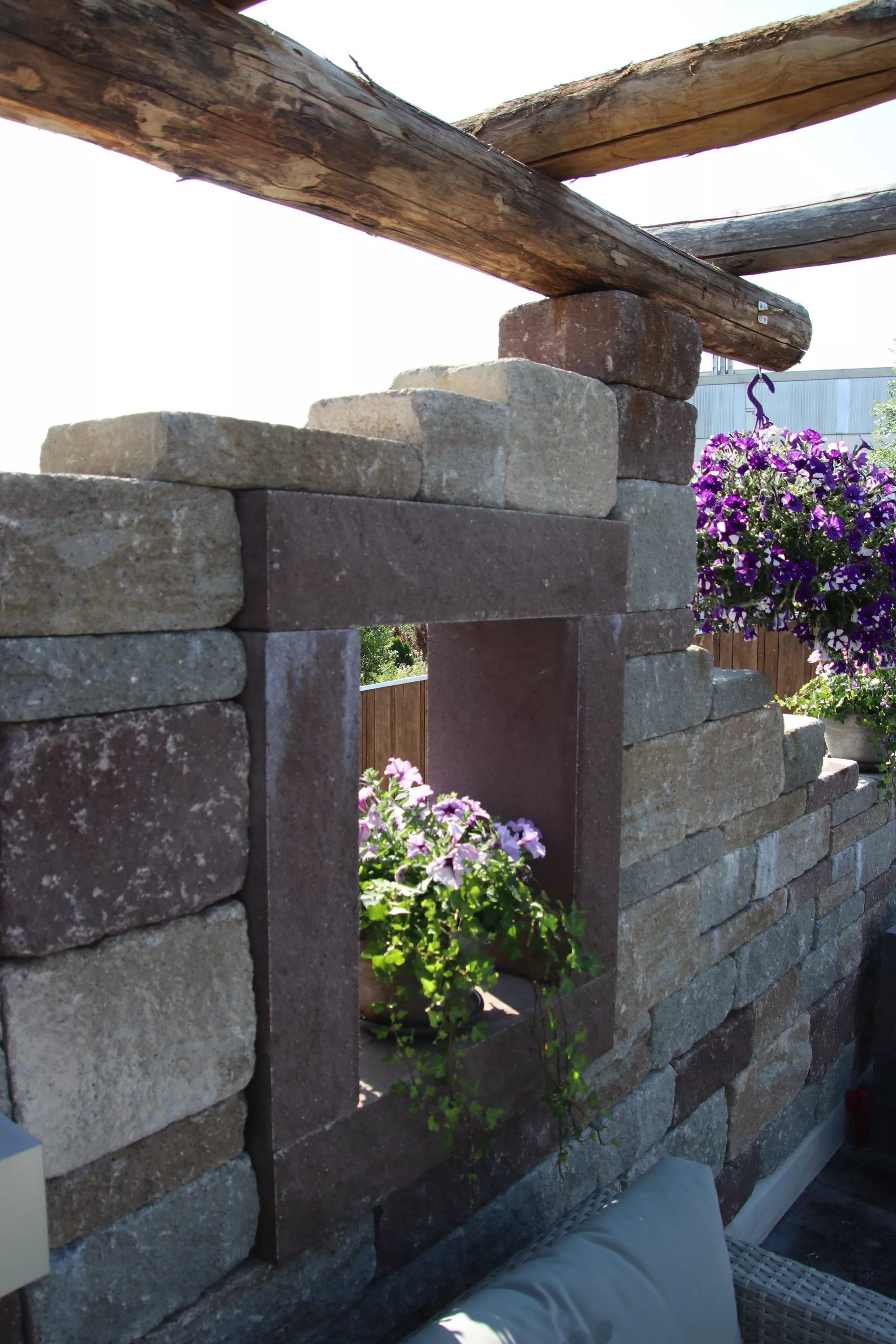 SANTURO Fensterleibung strukturiert porphyr L 60 cm B 30 cm H 15 cm