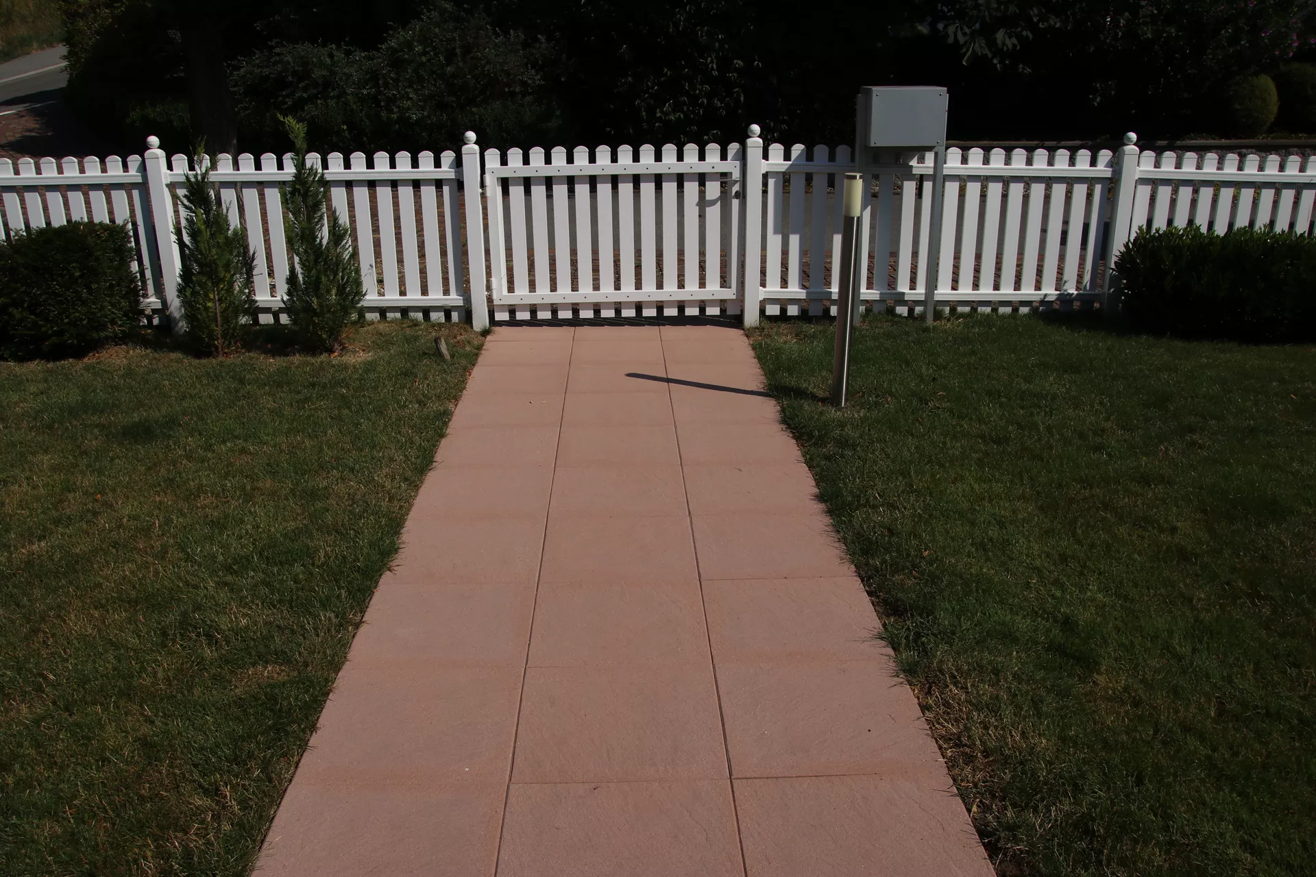 ESTRELLA Gehwegplatte braun strukturiert gestrahlt gefast L 50 cm B 50 cm H 4 cm