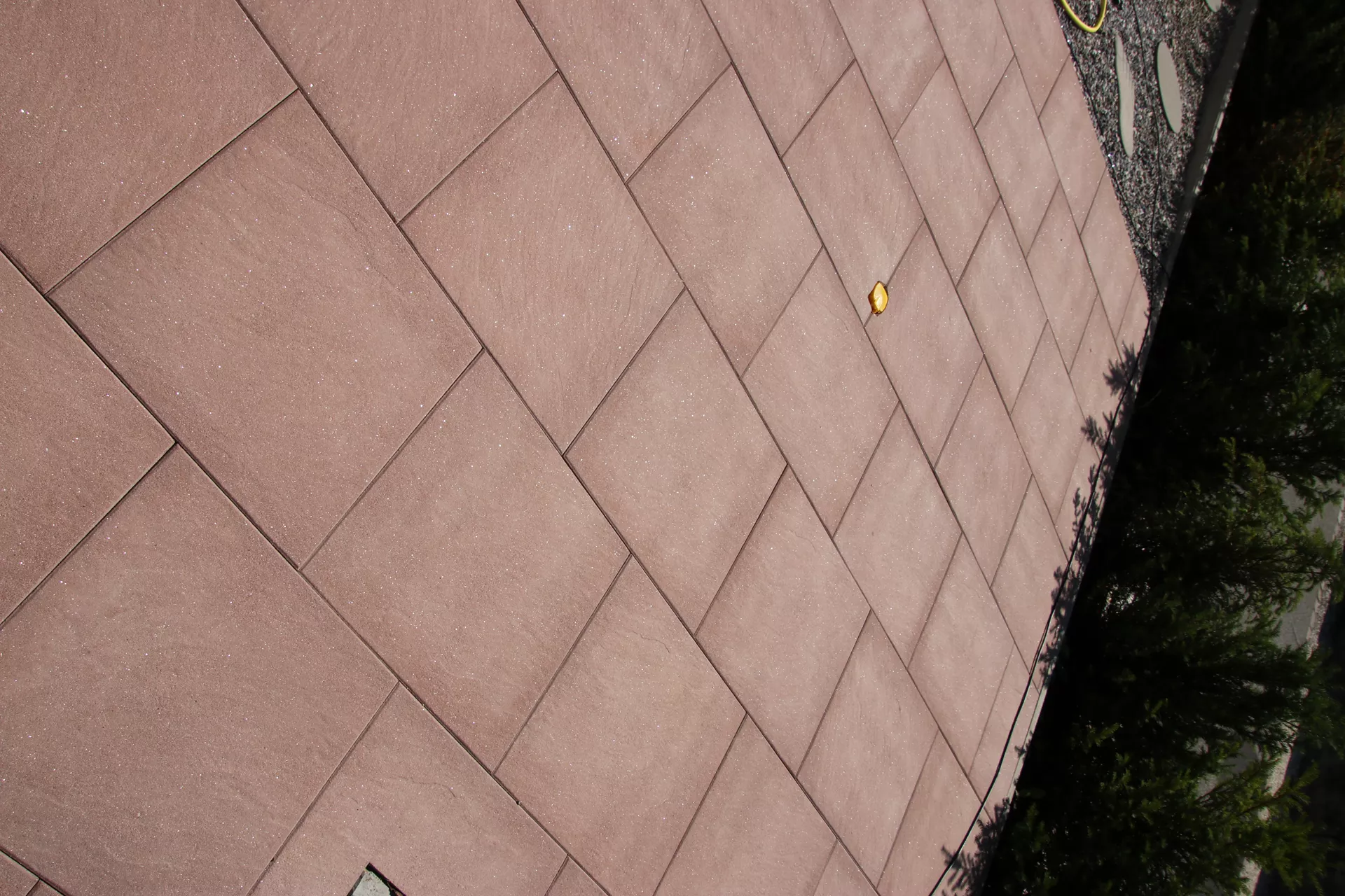 ESTRELLA Gehwegplatte braun strukturiert gestrahlt gefast L 50 cm B 50 cm H 4 cm