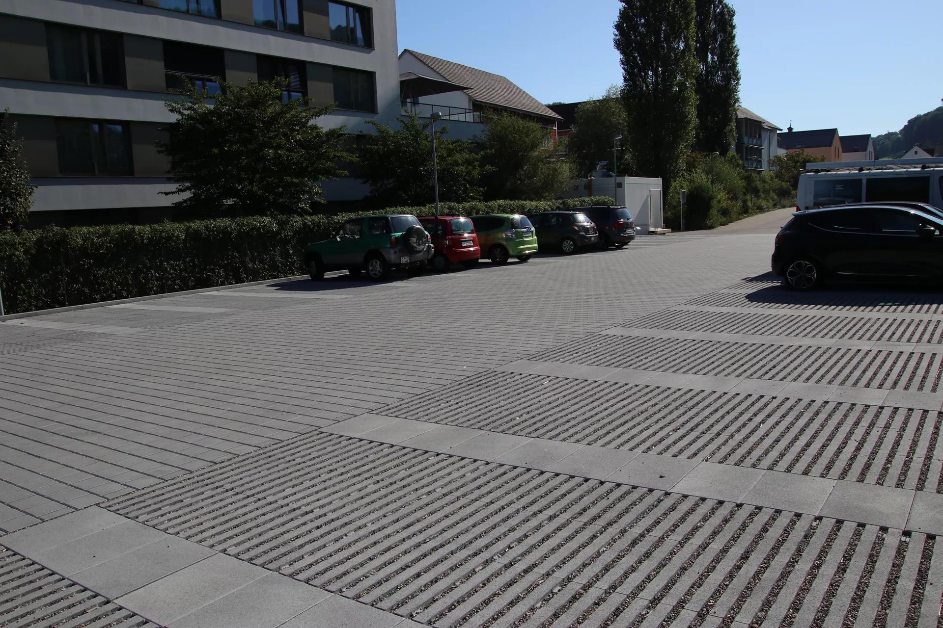 RAINA Rasenliner mit Verschiebesicherung grau glatt L 60 cm B 40 cm H 10 cm