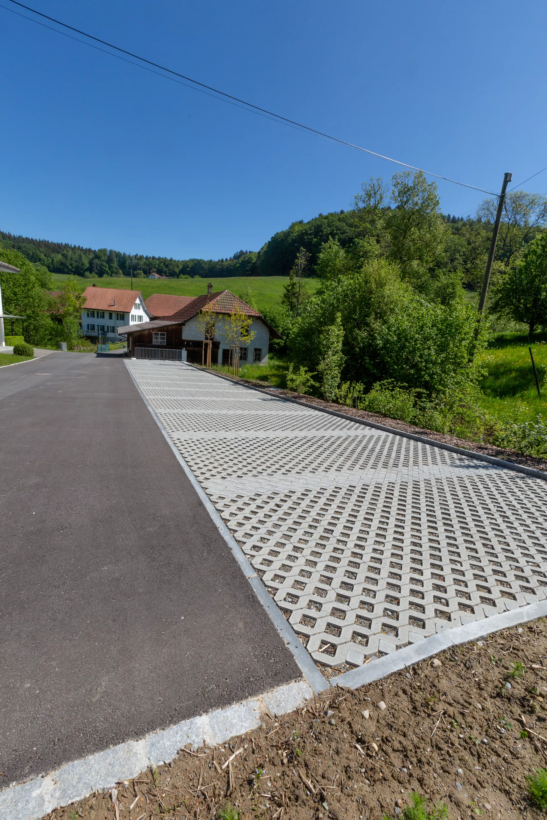 GRISON Rasengitterstein mit Nocken grau glatt L 60.2 cm B 40.2 cm H 8 cm