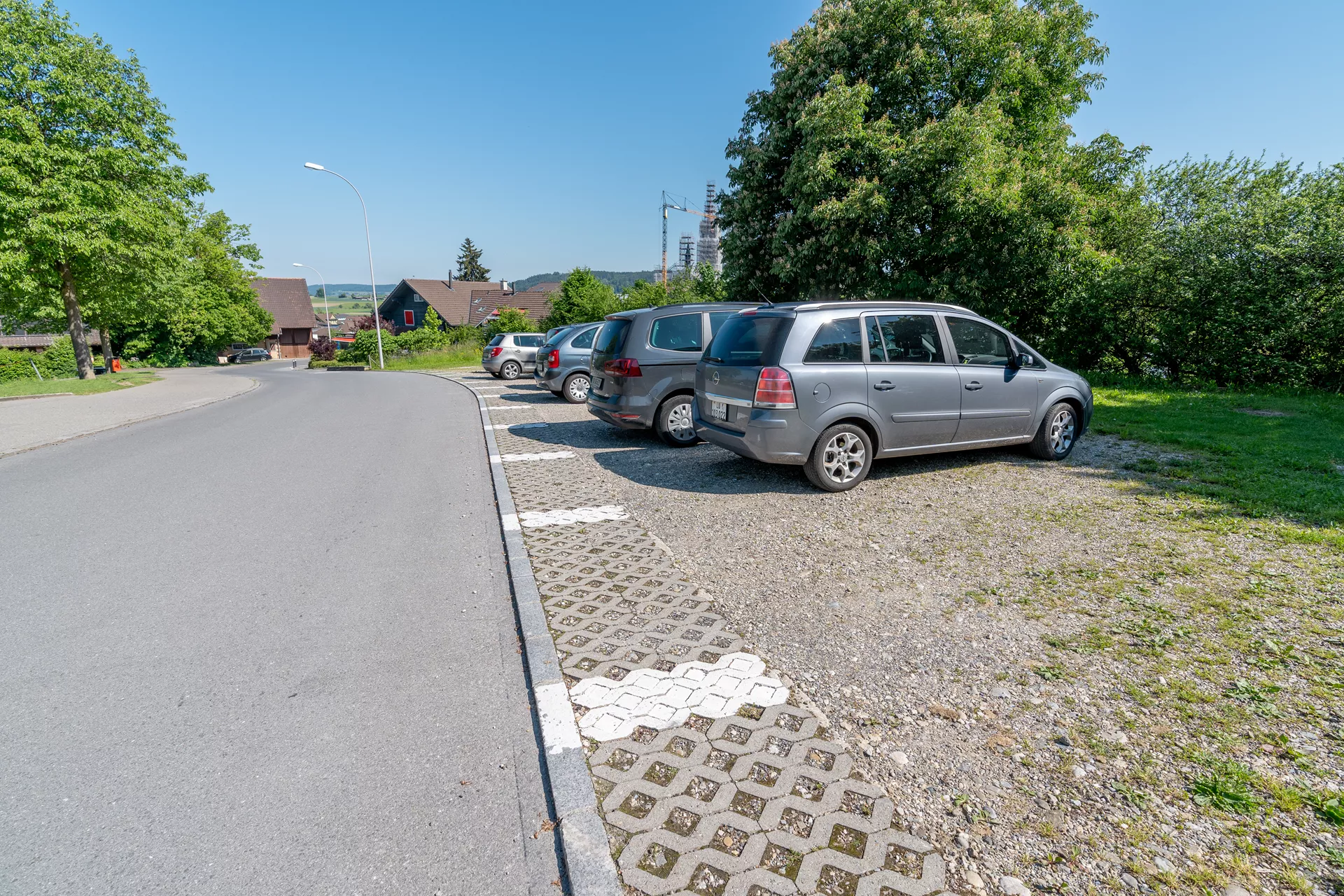 GRISON Rasengitterstein mit Nocken grau glatt L 60.2 cm B 40.2 cm H 8 cm