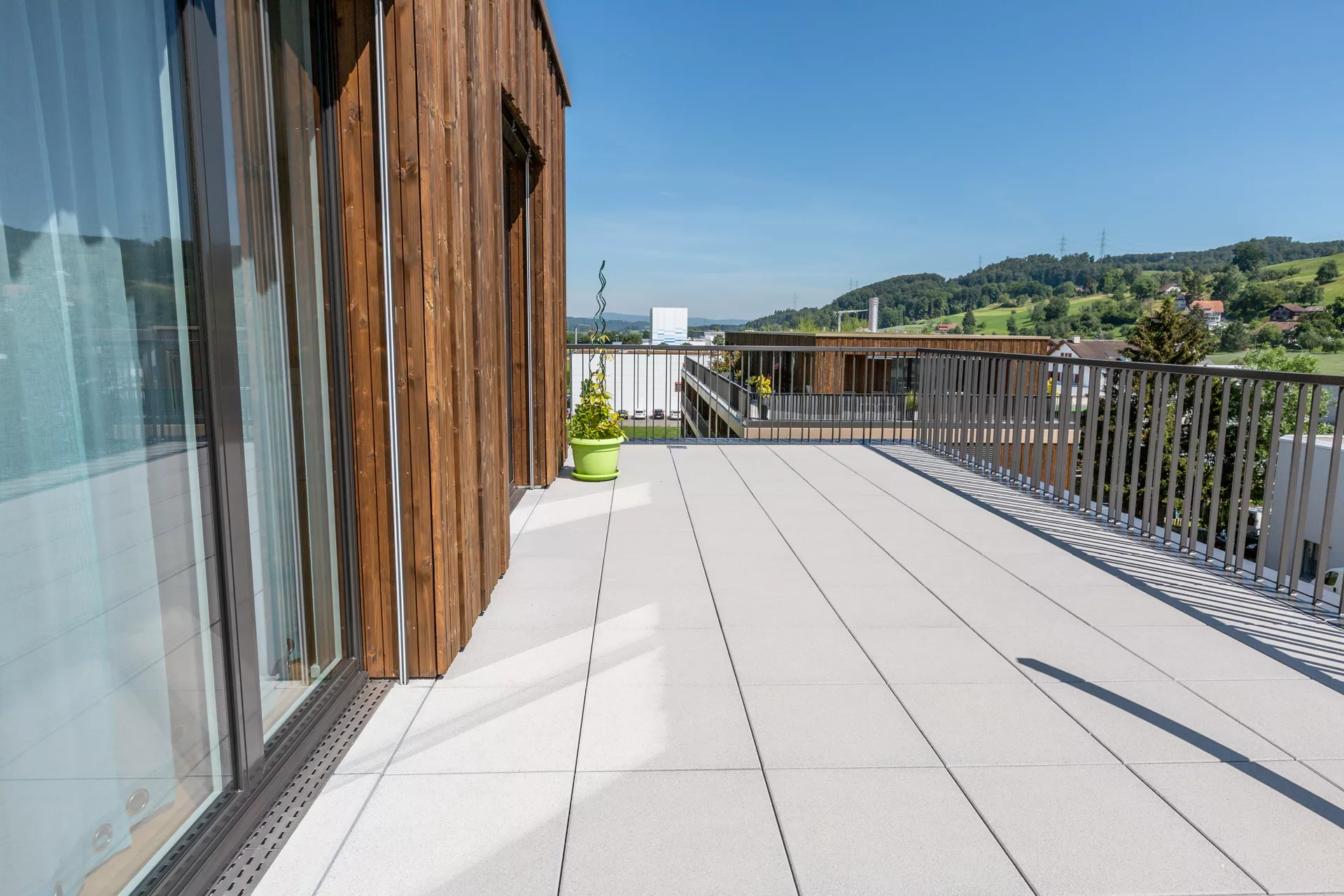 PARCO FINA Gartenplatte grau gestrahlt gefast L 50 cm B 50 cm H 4 cm