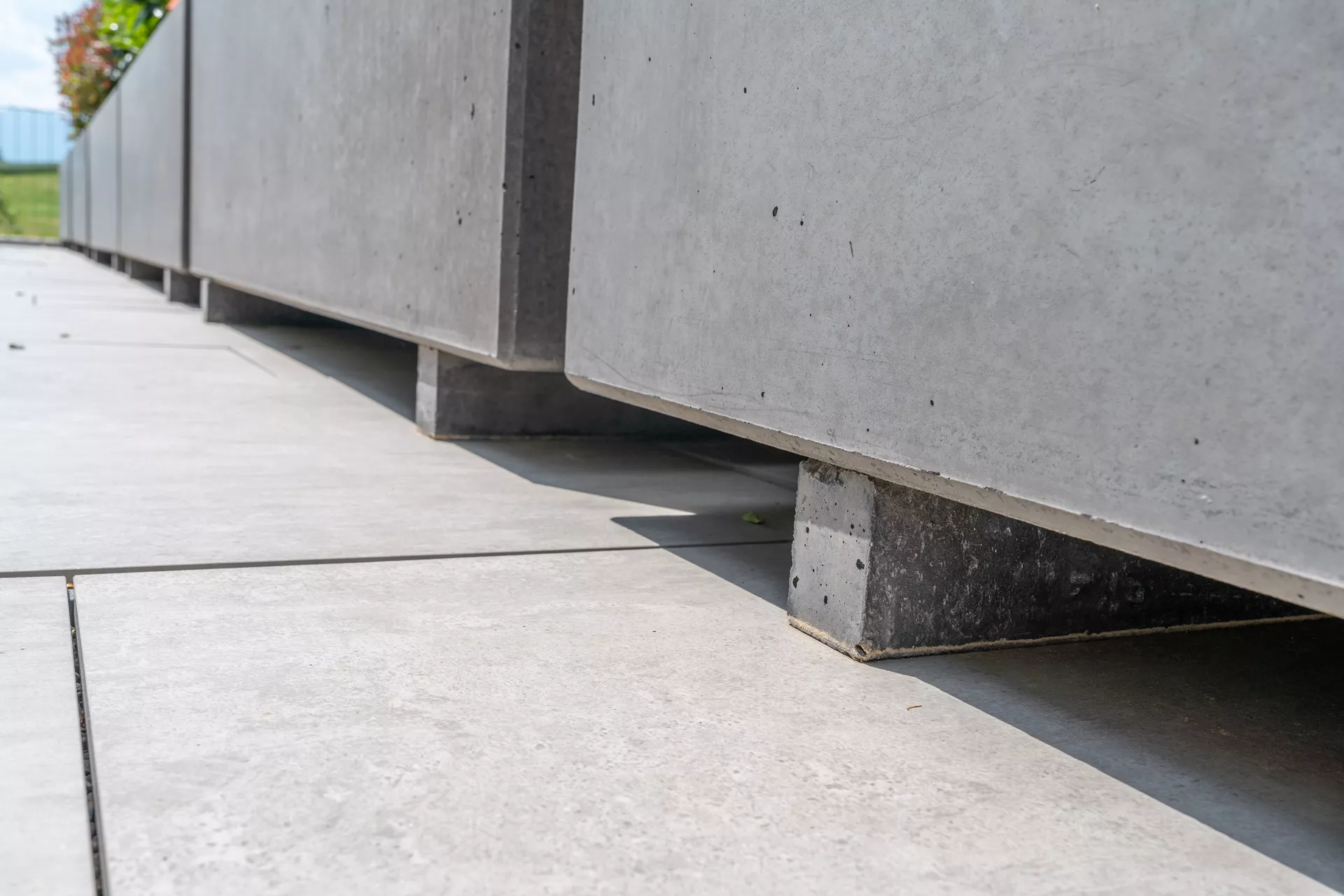 PARCO Pflanzentrog rechteckig anthrazit glatt L 200 cm B 60 cm H 60 cm W 5 cm