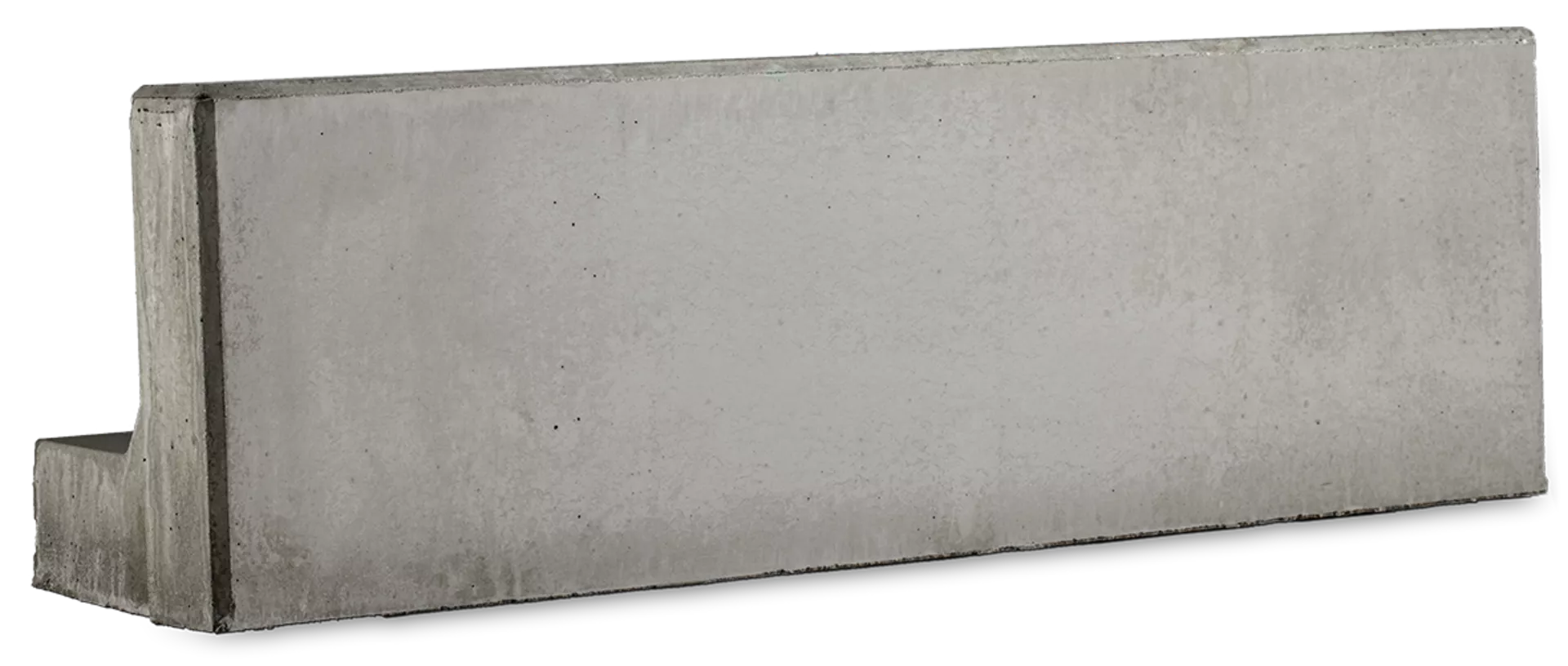 ROZTEC Winkelplatten Typ Midi bewehrt grau glatt gefast L 100 cm B 30 cm H 30 cm W 9 cm