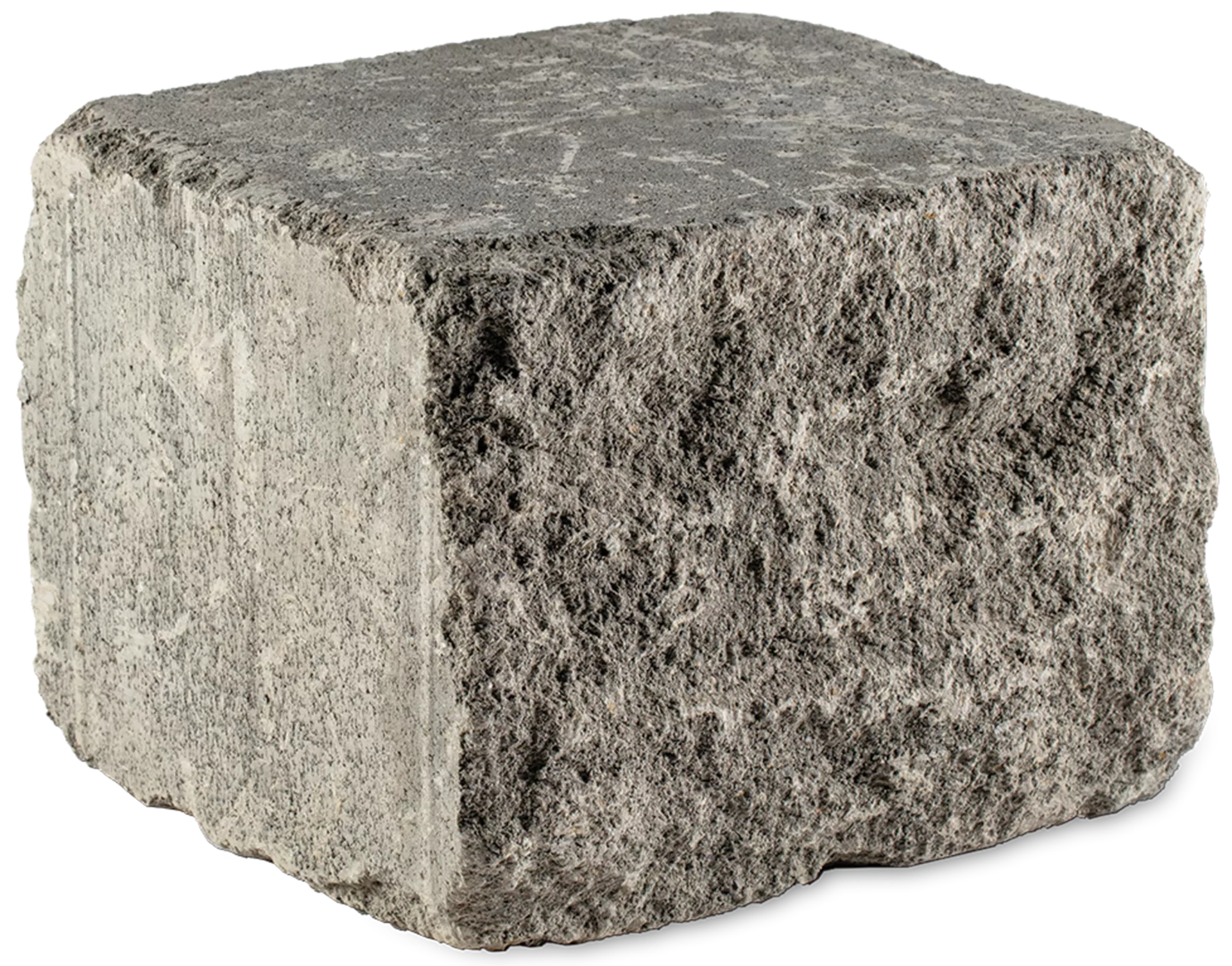 SANTURO Weinbergmauerstein 2-seitig gespalten grau Kanten gebrochen L 25-60 cm B 20 cm H 15 cm