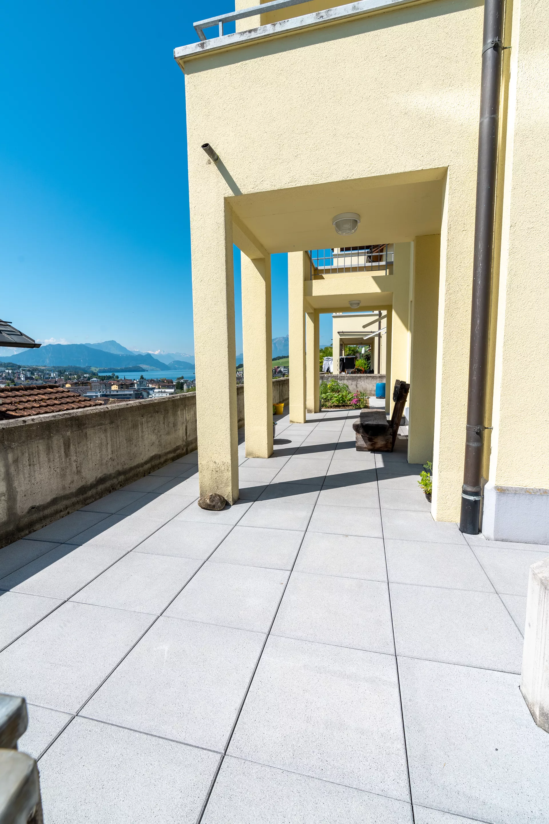 ESTRELLA fino Gehwegplatte grau-anthrazit gestrahlt gefast L 50 cm B 50 cm H 4 cm