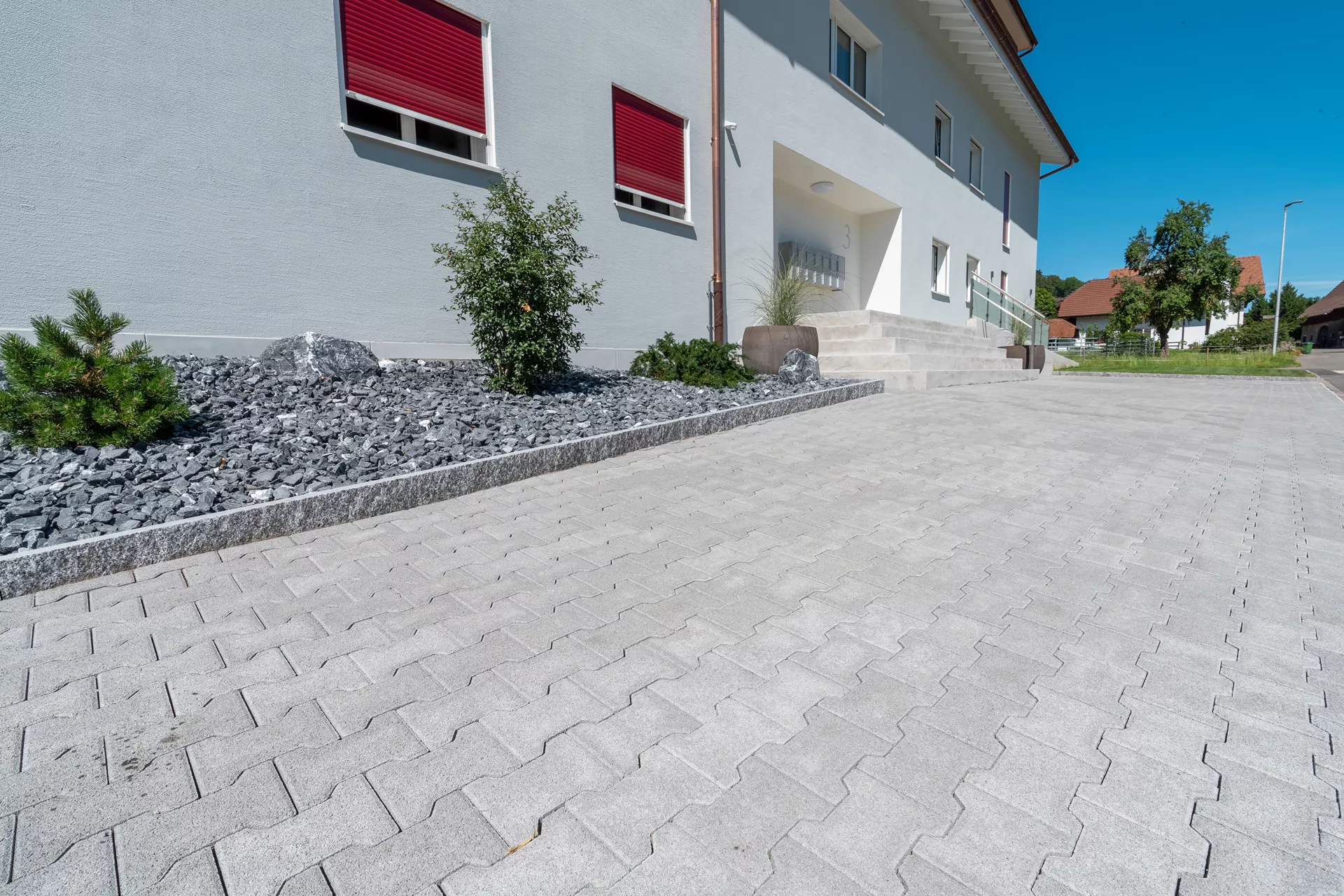 H Sickerstein Normalstein grau fein gefast L 20 cm B 16.5 cm H 8 cm