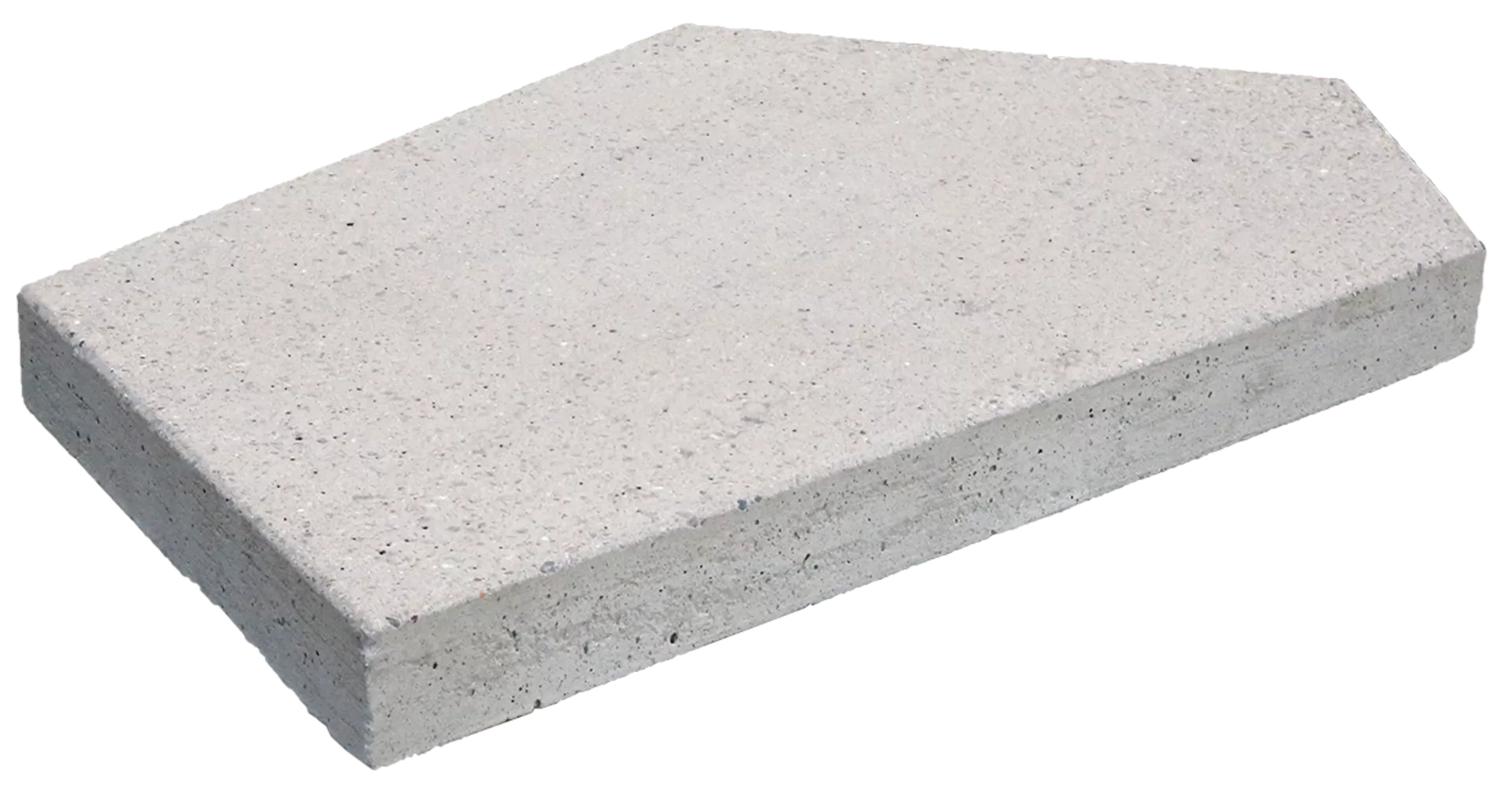 DESEGNO Betonplatten nach Mass grau gestrahlt vollkantig begehbar H 8 cm bis max. 0.5 m2