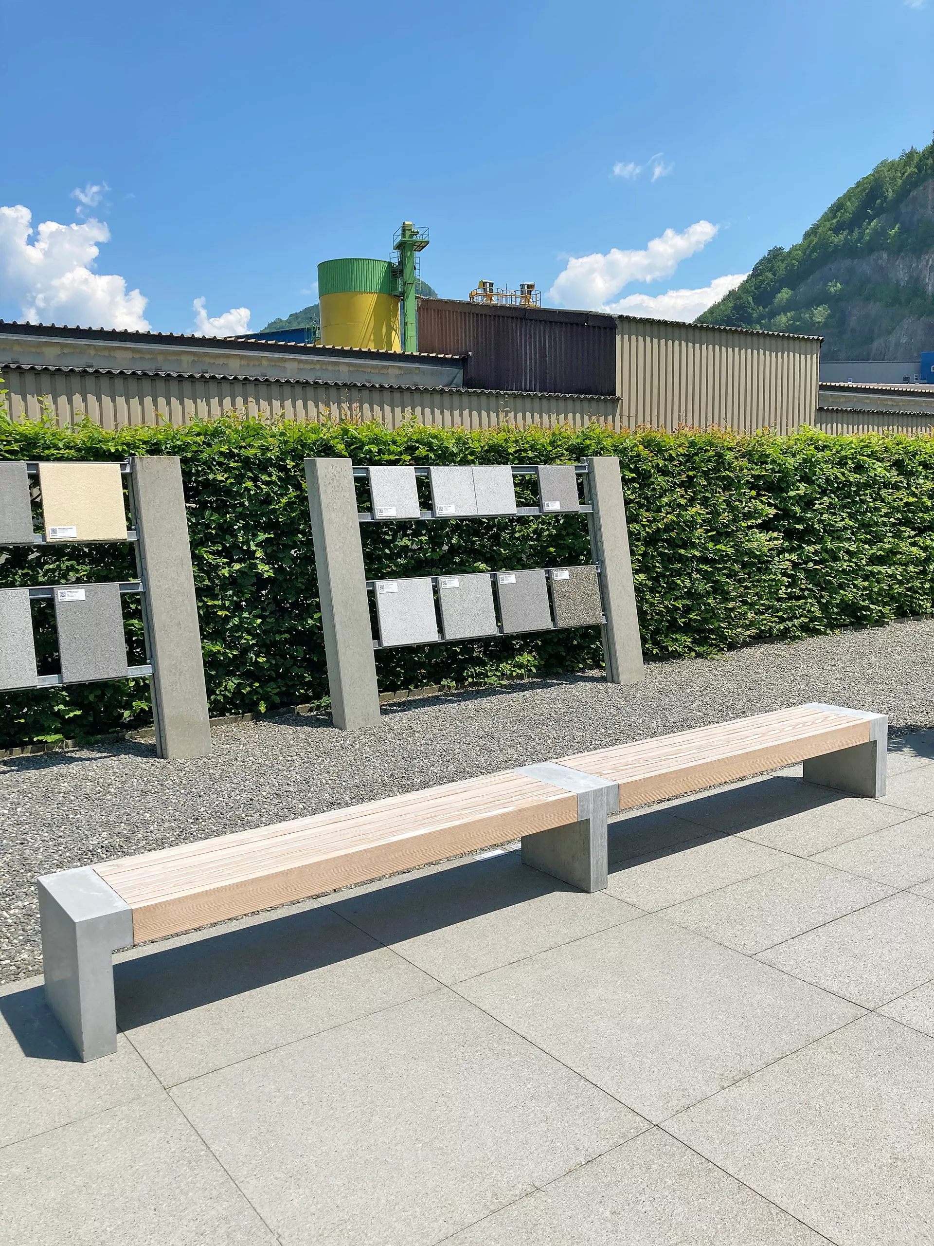 INTERMEZZO Bank CORNER Holzrost inkl. 4 Schrauben L 186 cm B 47 cm H 12 cm