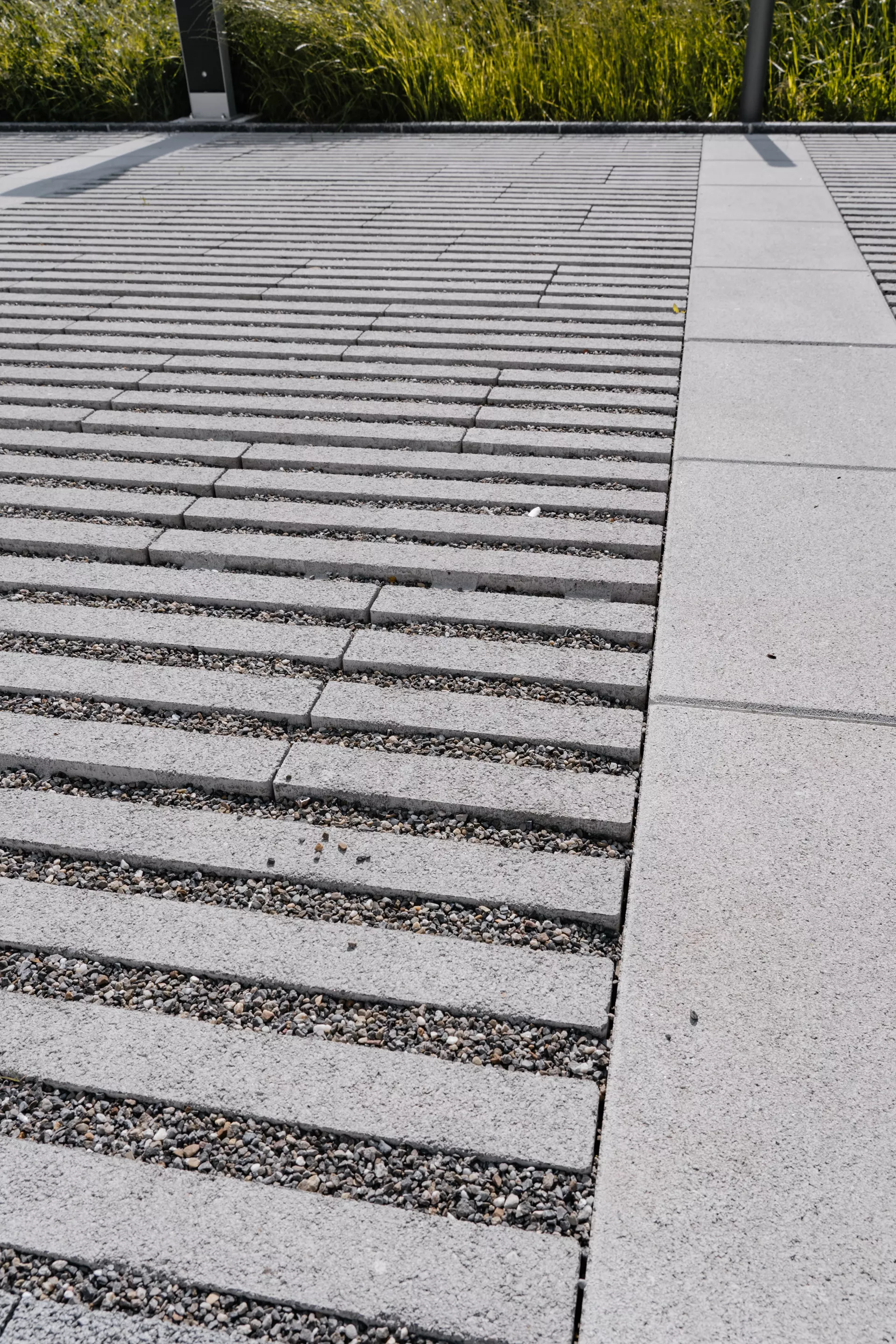 RAINA Rasenliner mit Verschiebesicherung grau glatt L 60 cm B 40 cm H 10 cm