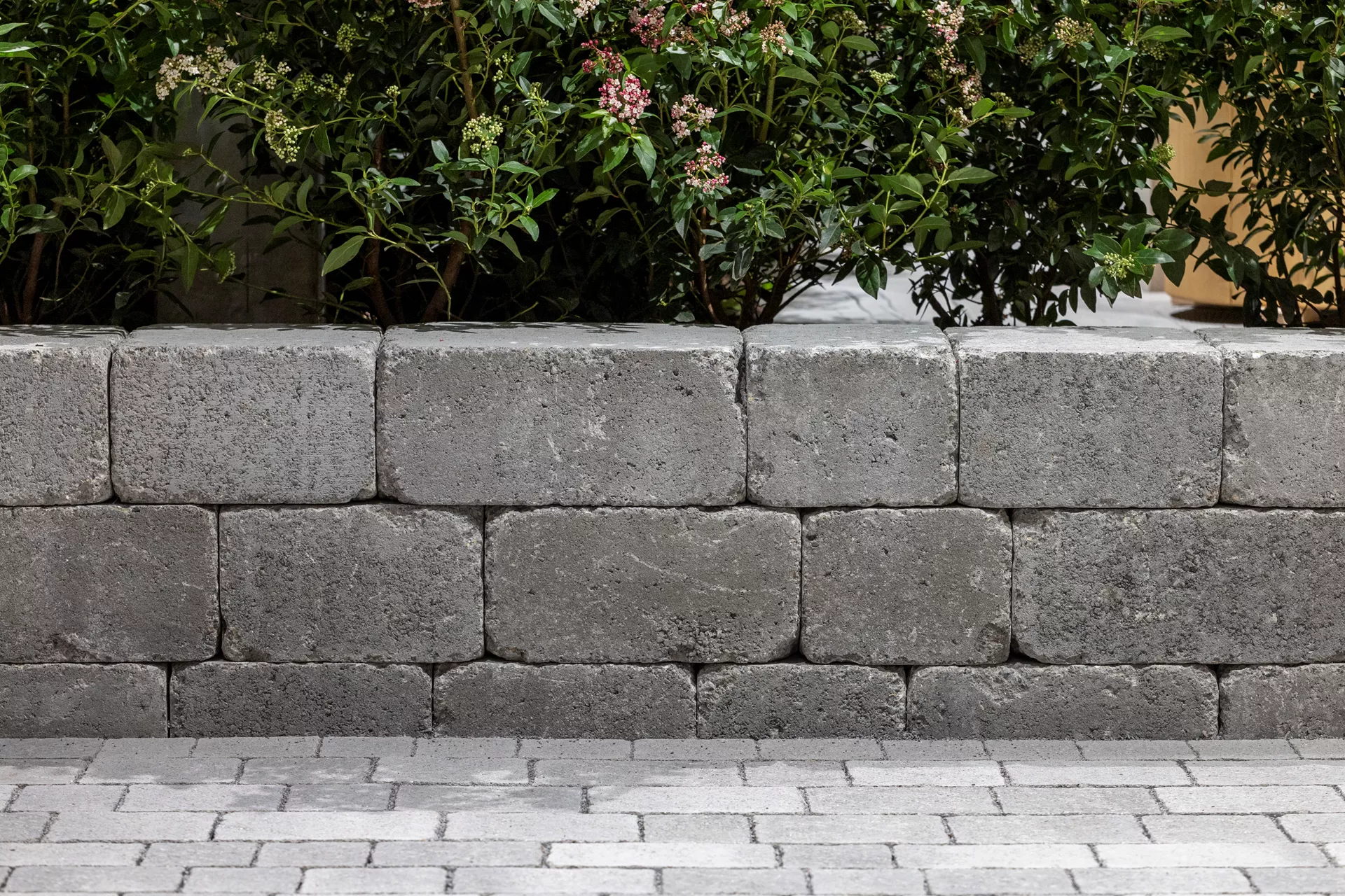 CUATRO Mauersteine Kanten gebrochen naturgrau L 20-35 cm B 25 cm H 15 cm