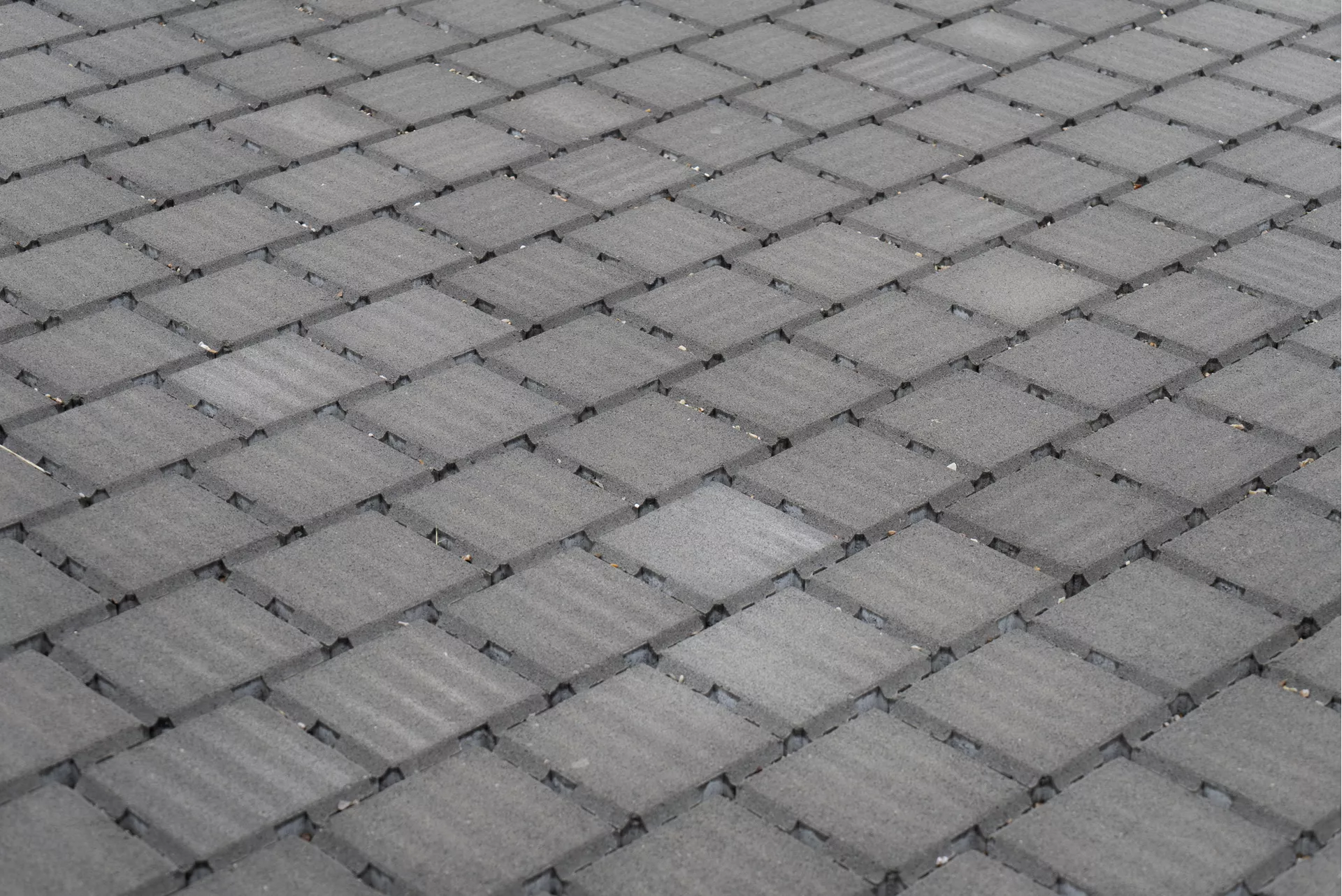 VS 5 Schwerlast Ökostein mit Verschiebesicherung englisch pal. grau glatt gefast L 22.5 cm B 22.5 cm H 10.8 cm